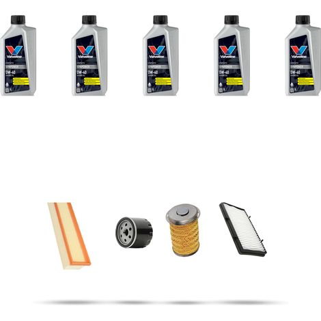 Kit tagliando 4 FILTRI e 5L OLIO compatibile con Renault Trafic II 1.9 dci 74kw dal 2001 (1/5)