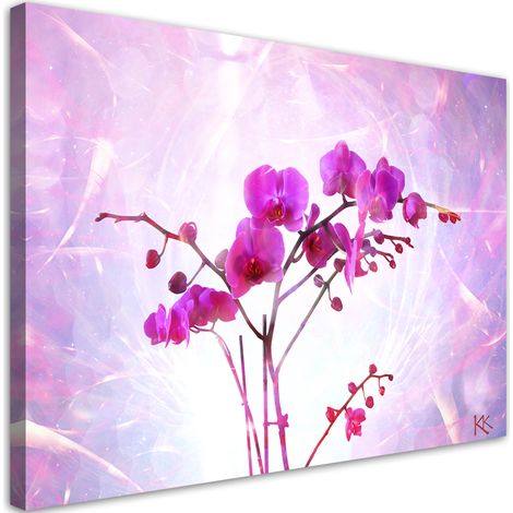 Quadro su tela, Orchidea essenziale - 60x40 (1/5)