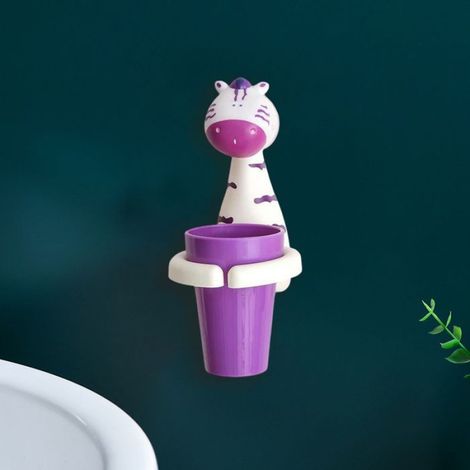 Porte-Brosse À Dents - Porte-Gobelet Pour Enfants - Design Dessin Animé - Lot De 1 (1/5)