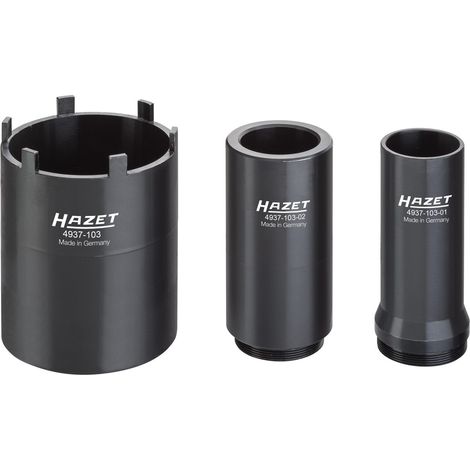 Hazet Nkw Zapfenschlüssel-Satz, Vierkant hohl 20 mm (3/4), Anzahl Werkzeuge: 3 (1/5)