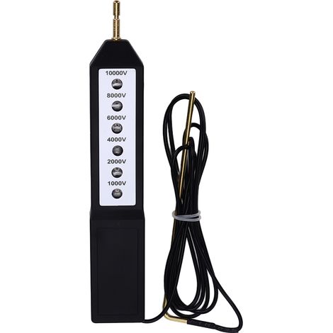 Tragbarer Elektrozaun für Nutztiere, 10-kV-Spannungsprüfer mit 6 Kontrollleuchten, Neon-Spannungsdetektor MLD-002A1 (1/5)