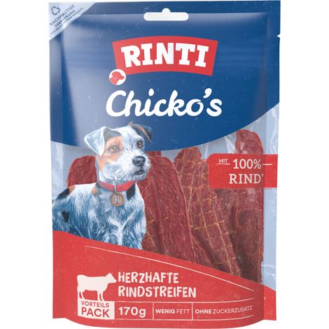 Rinti Chicko Hundesnack Rind Vorratspack 170 g Snacks