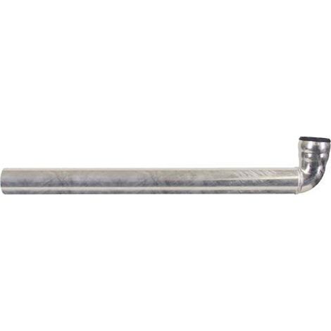 Loro-X-Winkelbogen 504O DN40/90 Gr.zu Wanddurchführung 500mm (1/2)