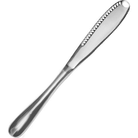 Buttermesser aus Edelstahl zum Verstreichen von Marmelade und Aufstrichen (1/5)