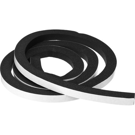 Weather Stripping For Doors 15x20mm Foam Black (6.56 ft L) (1/5)