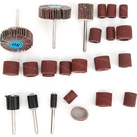 Lot de 30 accessoires pour meuleuse électrique : disques de coupe, polissage et meulage (1/5)