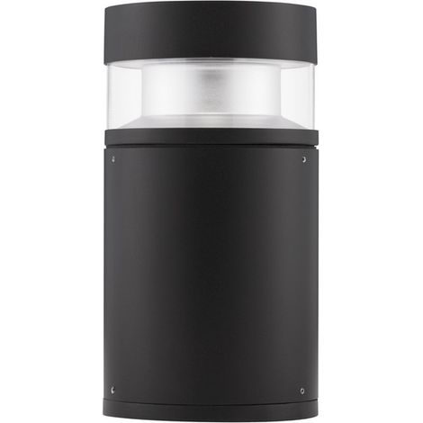 Merano Arvada Lampadaire Exterieur Aluminium Noir LED 12W 594Lm 3000K IP54
