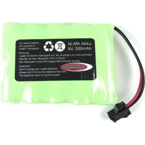 Chargeur batterie jamara 6V 500mAh plug-in compact