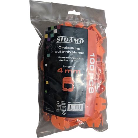 Croisillons auto-nivelants L Lot de 100 SIDAMO - 11255234