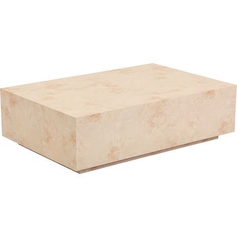HOME DELUXE - Tavolino in marmo AMIRI XXL Colore: Arenaria, Dimensioni: 120 x 35 x 80 cm (1/5)
