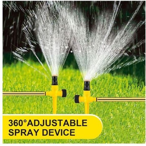 Arroseur Rotatif - 360° - Pour Jardin Terrasse Balcon - Lot De 4 (1/5)