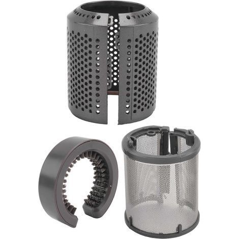 Innenfilter + externer Filterkäfig für Haartrocknermodelle HD01, HD03 und HD08, mit Filter (1/5)