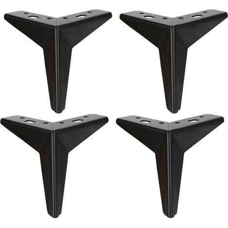 Möbel Legggfuntes Jampaux Beste Beste Beste Transport Beste Dreieck Metall Dreieck Möbelbeine, Für Tisch Schrank Kleiderschrank Couch Bücherregal Stuhl Diy (1/5)
