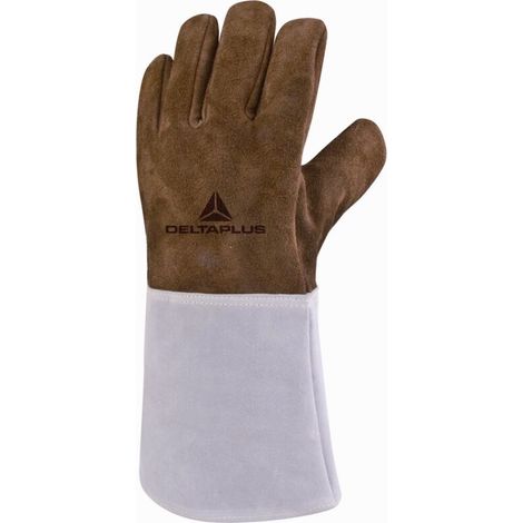GANT SOUDEUR CROUTE DE BOVIN ANTI-CHALEUR TAILLE 10 -TER25010 T10 (1/2)