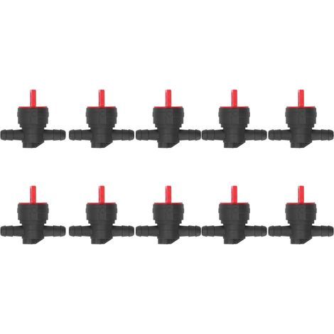 Fuel shut-off valve, 1/4-inch inline cut-off switch for 494768 5091H 5091K 697947 (10 pieces) (1/5)