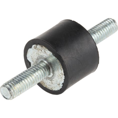 Bobine mâle à mâle RS PRO M6 Ø 20mm en Caoutchouc naturel ( Prix pour Sachet de 8 )