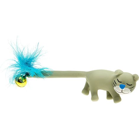 Ferplast Gioco PA 5412 Gioco sonoro con campanello per gatti . Variante PA 5412 - Misure: 18 x 2.8 x h 4.5 cm - Colori misti