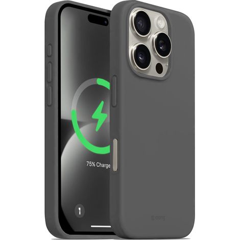 Crong Color Cover Magnetic - iPhone 16 Pro MagSafe Hülle (Titan) (1/5)