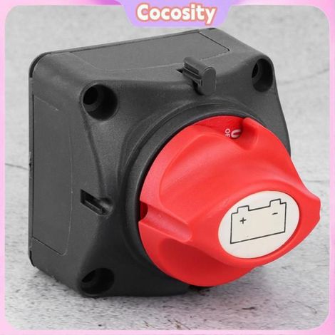 Isolateur de Puissance de Batterie 12V 600a, Déconnexion Principale, Interrupteur à Deux Niveaux pour Yacht RV (1/4)
