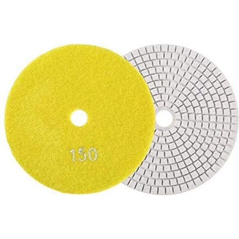 Disque Diamant 150mm Pour Granit Béton Marbre, Lame De Polissage Et Ponçage Humide, Roue De Meulage Professionnelle (1/4)