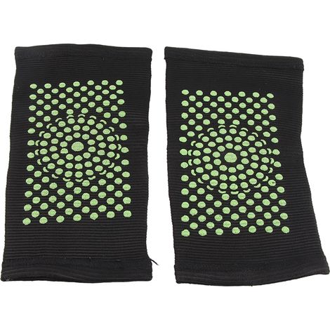 1 Paire de Genouillères Auto-Chauffantes à l'Armoise, pour Sport et Course, Protection Articulaire contre les Lésions du Ménisque et l'Arthrose (1/5)