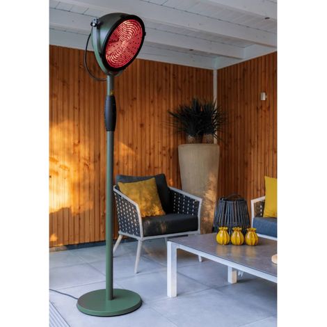 Sunred Riscaldatore da Terra Indus Ultra Jade Smart 2100 W dorato rosa verde (1/5)