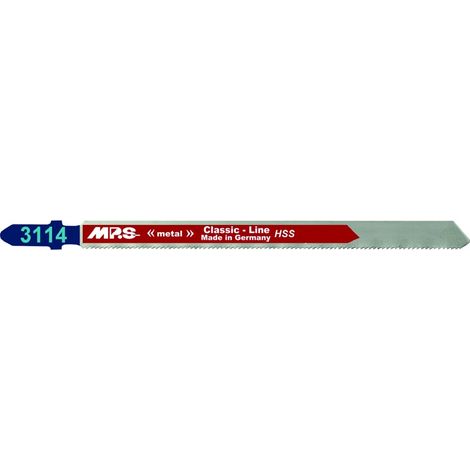 Lame de scie sauteuse MPS 3114 en acier HSS, 21 dents TPI, paquet de 2 unités.