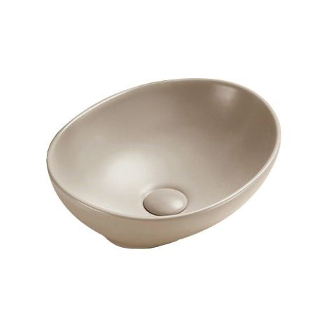 Mexen Elza Aufsatzwaschbecken 40 x 33 cm, cappuccino matt - 21014064 (1/2)