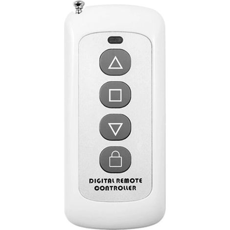 Télécommande Sans Fil 4 Boutons 433MHz, Copieur à Longue Portée pour Volet Roulant, Porte de Garage et Barrière (1/4)