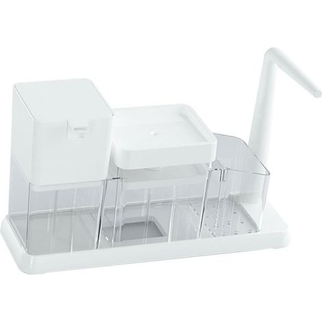 of 2 Multifunctional Wall Mounted Iron Towel Racks for