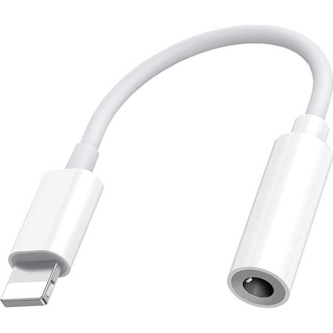 Adaptateur Lightning vers Jack, 3,5mm