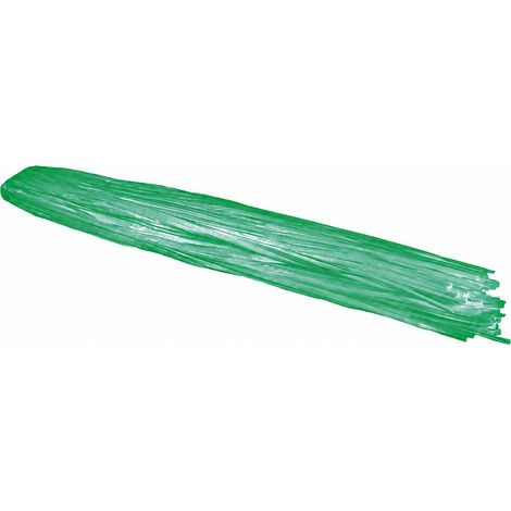 RAFIA SINTETICA A MAZZETTI gr. 200 circa - colore verde- 15 kg - LIF