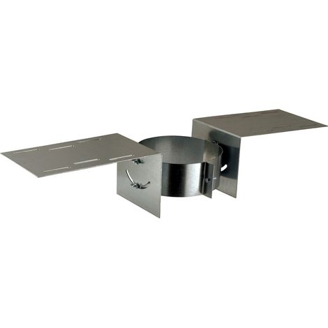 Poujoulat – Maintien au toit SAT Ø155 à 230 mm – Accessoire pour fumisterie – Support latéral conduit – 31999030