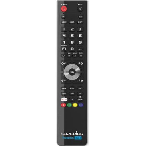 TELECOMANDO TV SUPERIOR UNIVERSALE FREEDOM 2 IN 1