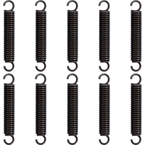 10pièces Ressorts de Traction avec Double Crochet Acier Inoxydable Ressorts à Extension pour Usage Domestique et Industriel (1/5)