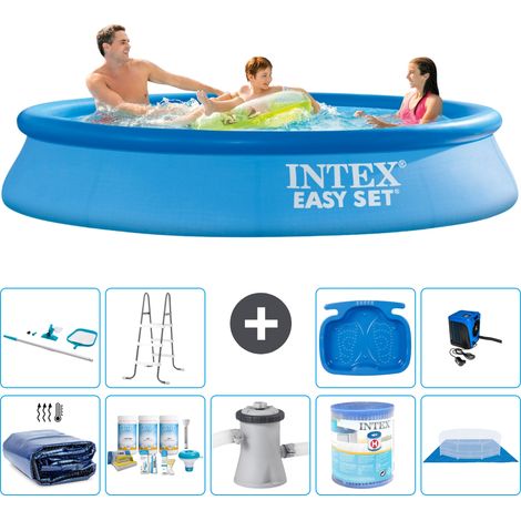 Intex Piscina Easy Set Rotonda - 305x61 cm - 7-pezzi  S40510 (1/5)