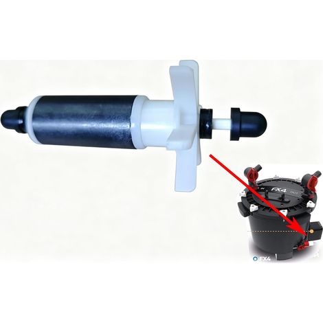 Roue magnétique de rechange A20208, ensemble de roue pour filtre extérieur d'aquarium FX4 FX2, numéro de pièce de rechange A214 A212 (1/5)