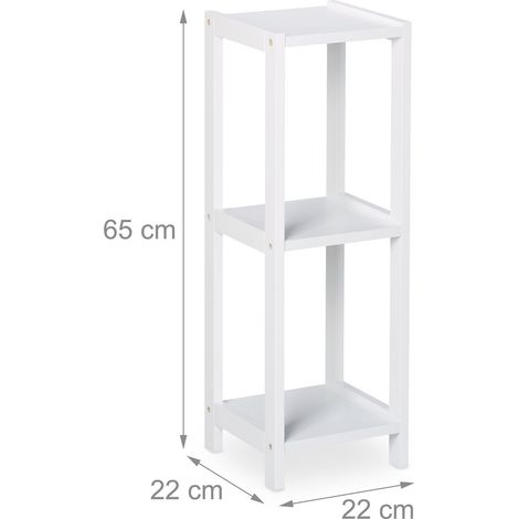 Etagere sur pied a 3 niveaux pour cuisine et salle de bain (1/5)