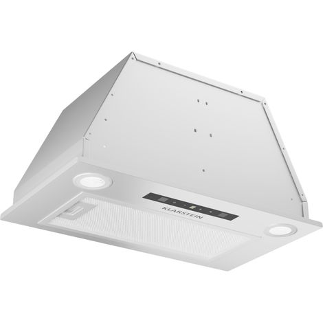 Klarstein Campana extractora empotrada Paolo 52 cm EEK: A 439 m³/h LED Touch A++