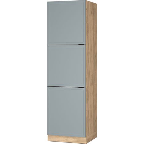 Mobile per forno da incasso Fame-Line, Blu-grigio chiaro, 60 cm, Vicco