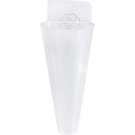 Pots de fleurs d'intérieur et d'extérieur - 1 pot de fleurs mural simple en plastique pour culture hydroponique (1/5)