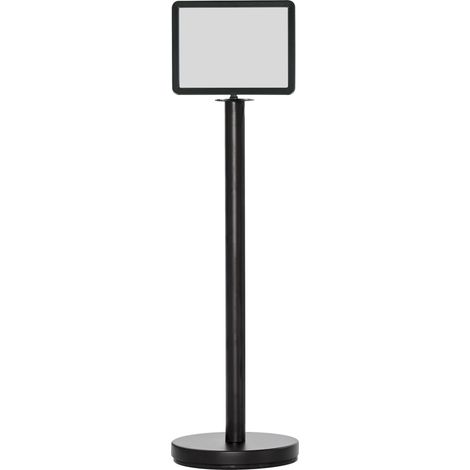 Cadre pour barrières et poteaux RS PRO en Acier Noir ( Prix pour 1 )