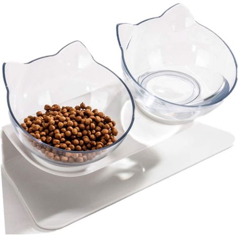 Gamelles doubles pour chat (1/5)