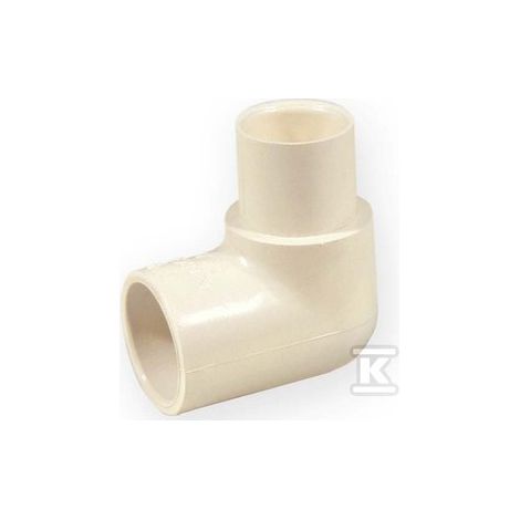 Coude à mamelon 90ST KW/KZ 3/4" PVC-C