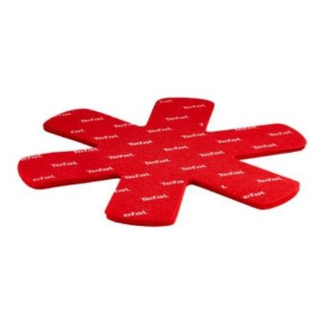 Tefal K2203004 proteggi padelle feltro rosso 38 cm (1/2)
