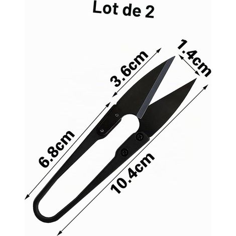 Mini Bonsai Scissors, Garden Pruners, U Shape Embroidery Sewing (1/4)