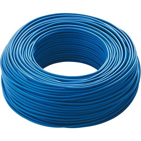 LTC MT100 Cavo Elettrico Unipolare Filo Rame 1,5mm BLU CPR FS17 per Impianti elettrici
