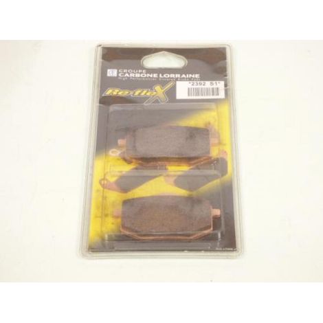 Plaquette de frein carbon Lorraine pour moto Yamaha 535 XV Virago (1/2)