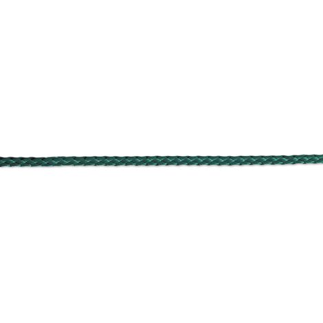 Bobine de Corde en Polypropylène Tressée 200 kg Ø 4 mm x 100 m Vert