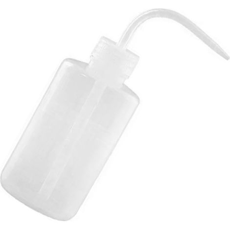 Bidon d'arrosage 250 ml, petite taille, bec incurvé, transparent, épais, pour plantes d'intérieur et semis (1/5)